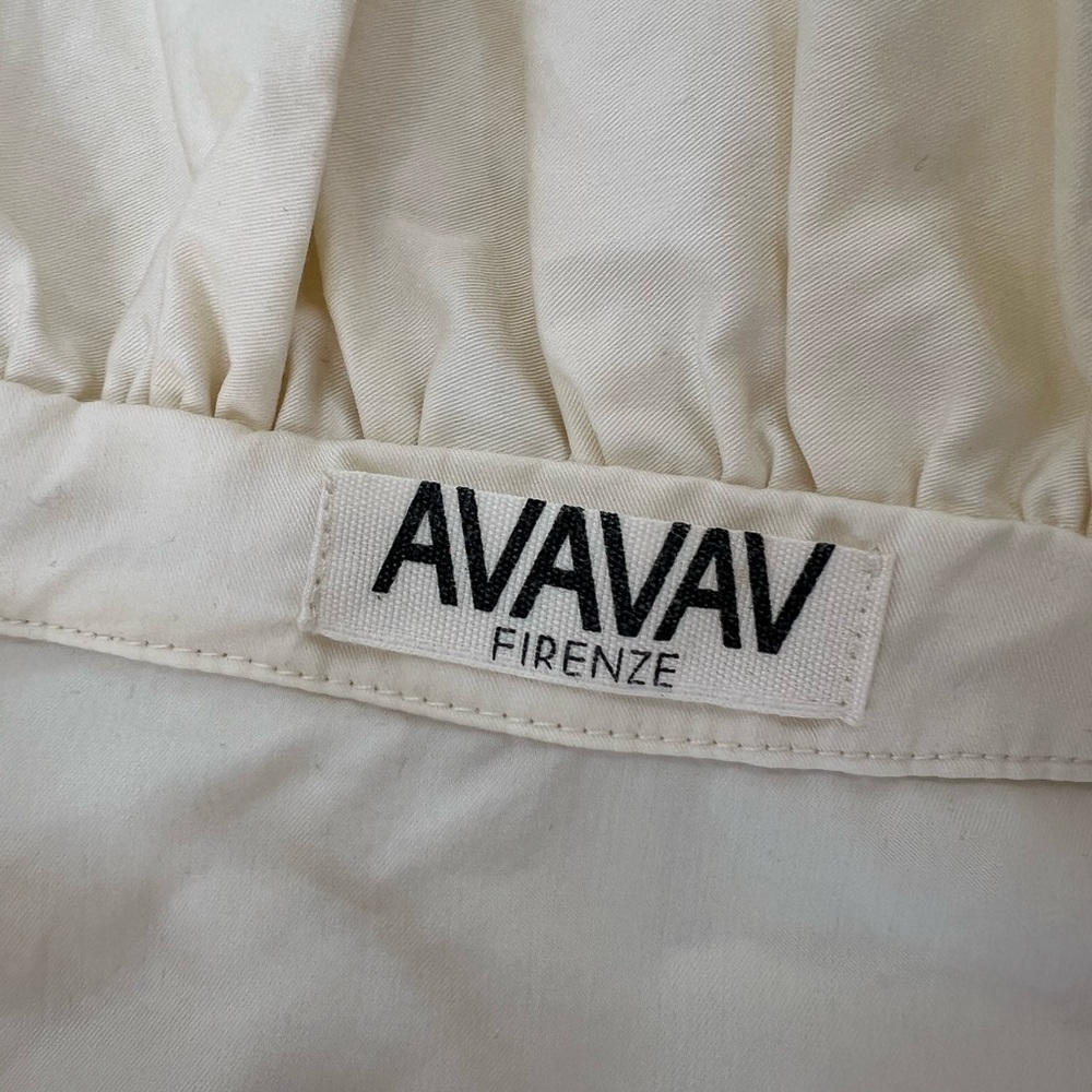 ! Avavav Firenze Cream Ruffled Mini Babydoll Dress - Picture 4 of 12